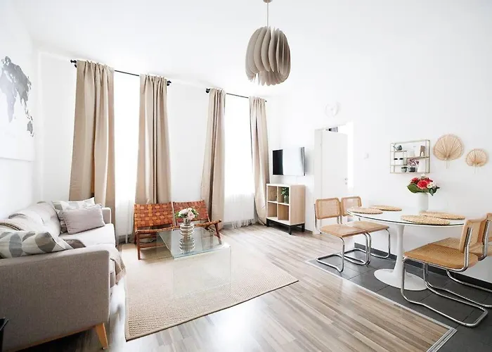 Rg 5 Stylish Haven-near Brunnenmarkt Appartement *
